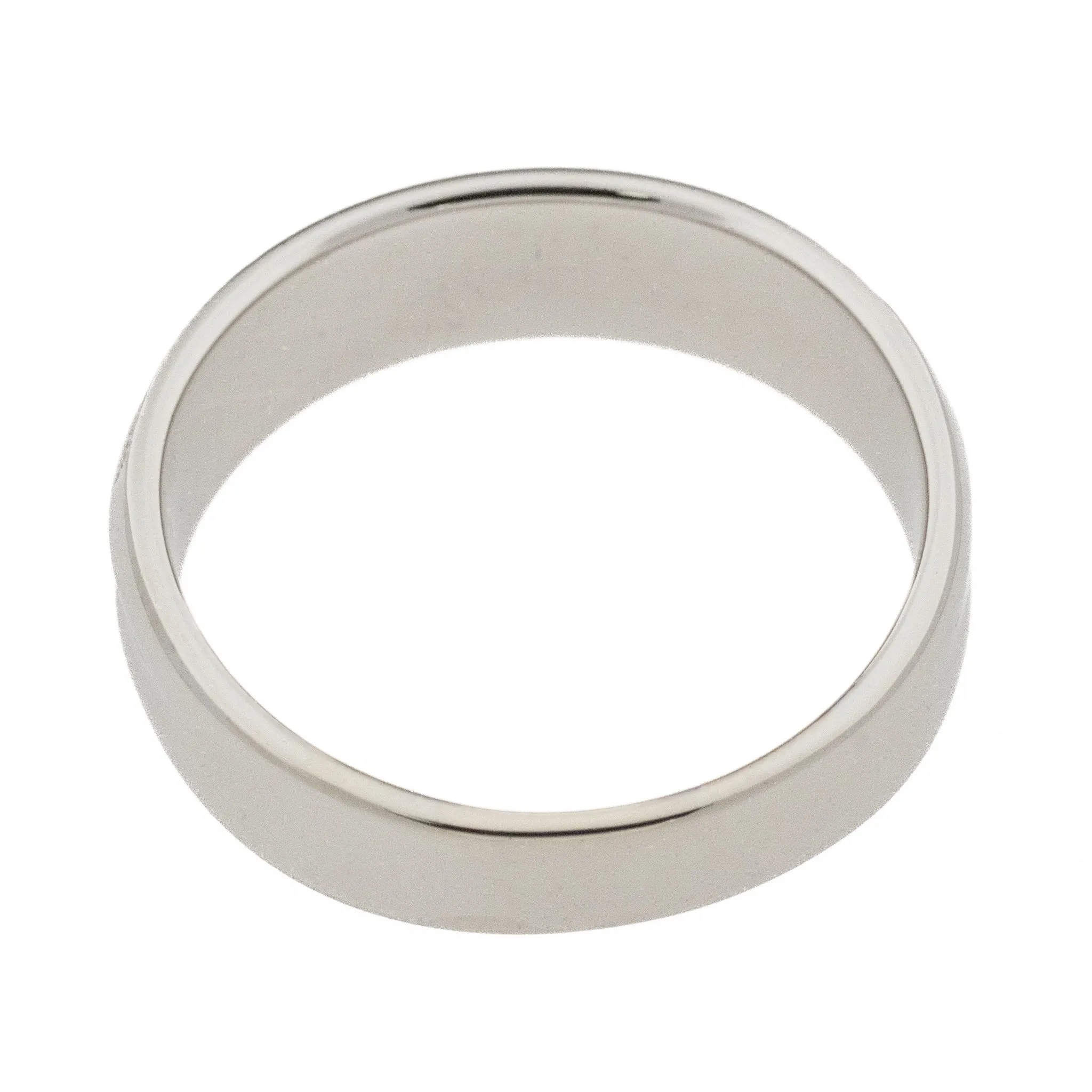 0.20ctw Diamond Accented Wedding Band in 10K White Gold - Size 8.5