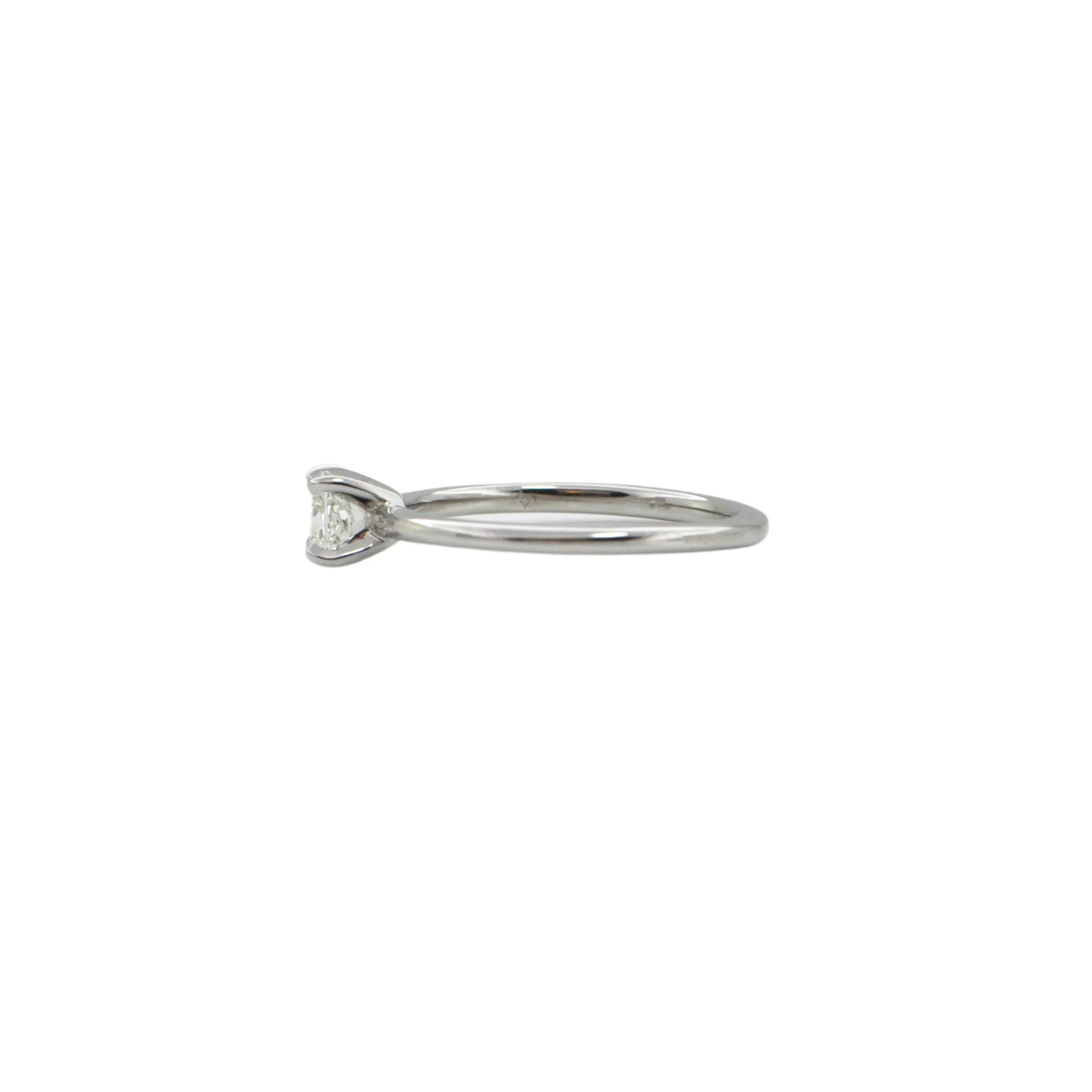 0.51CT Diamond Solitaire 18K Gold Ring - GIA certified