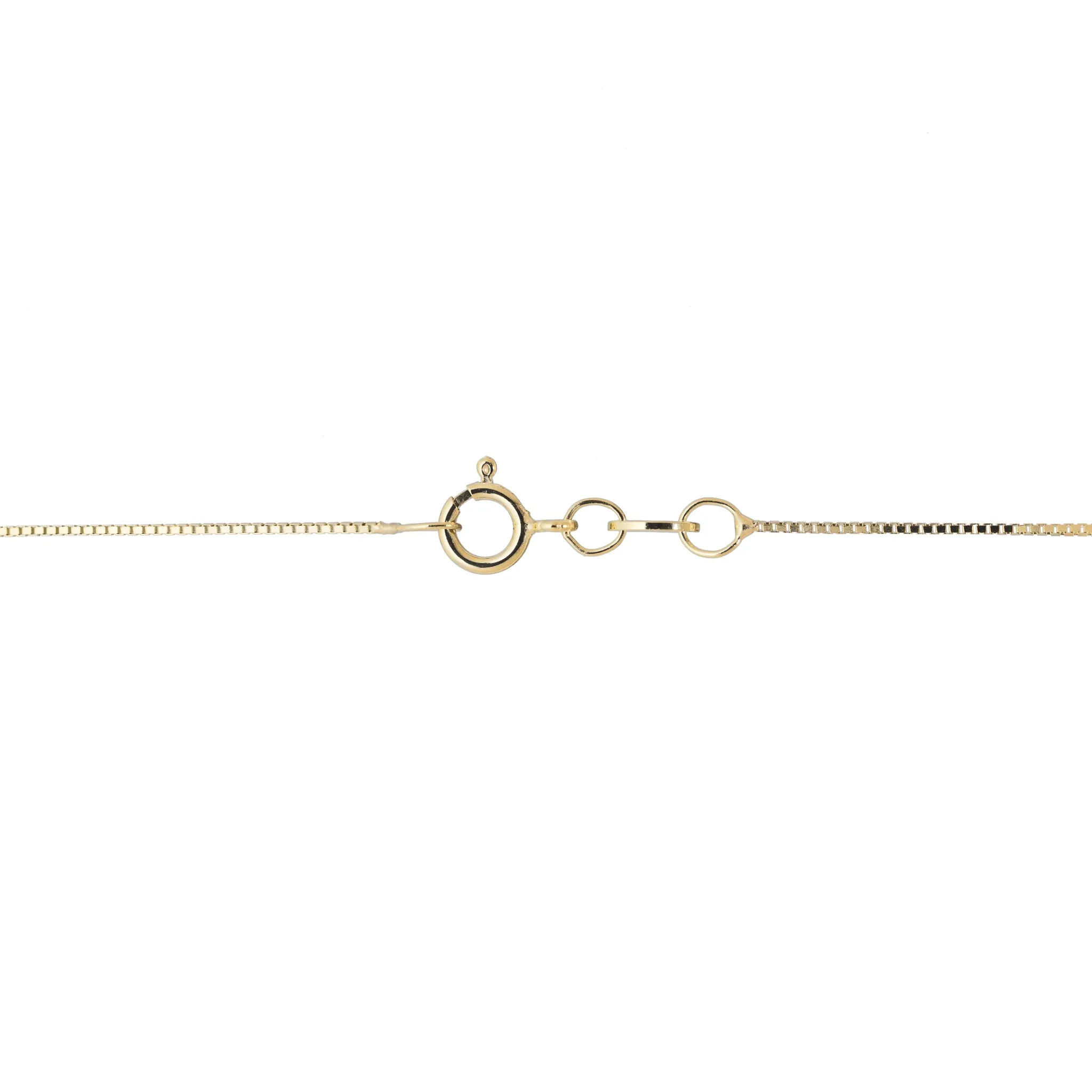 0.6mm Box Chain in 10k Gold