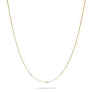 0.6mm Box Chain in 10k Gold