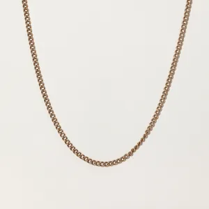 10k Rose Gold Curb Chain | 21.25" |