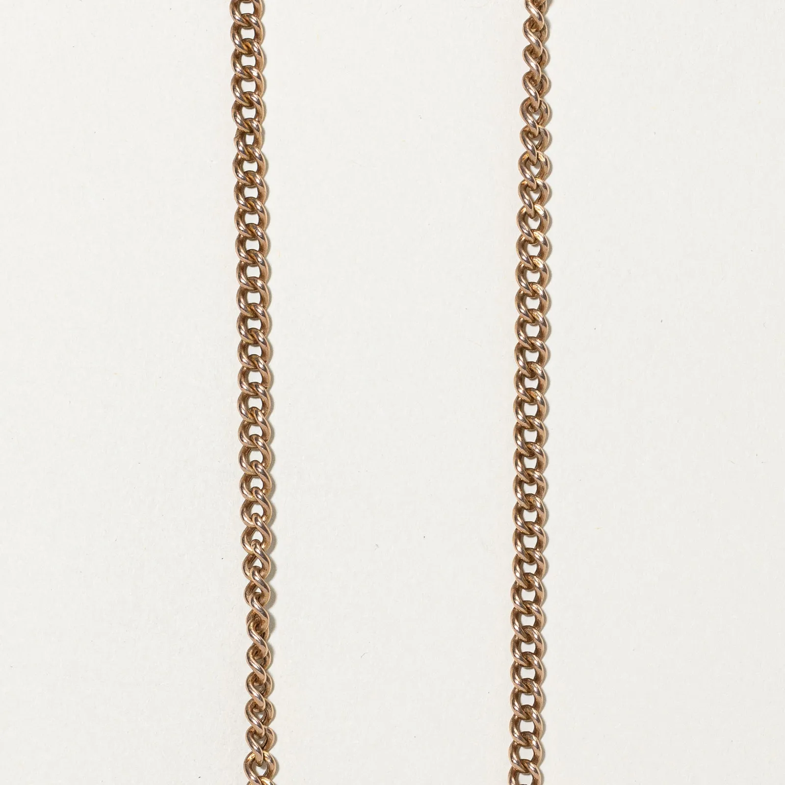 10k Rose Gold Curb Chain | 21.25" |