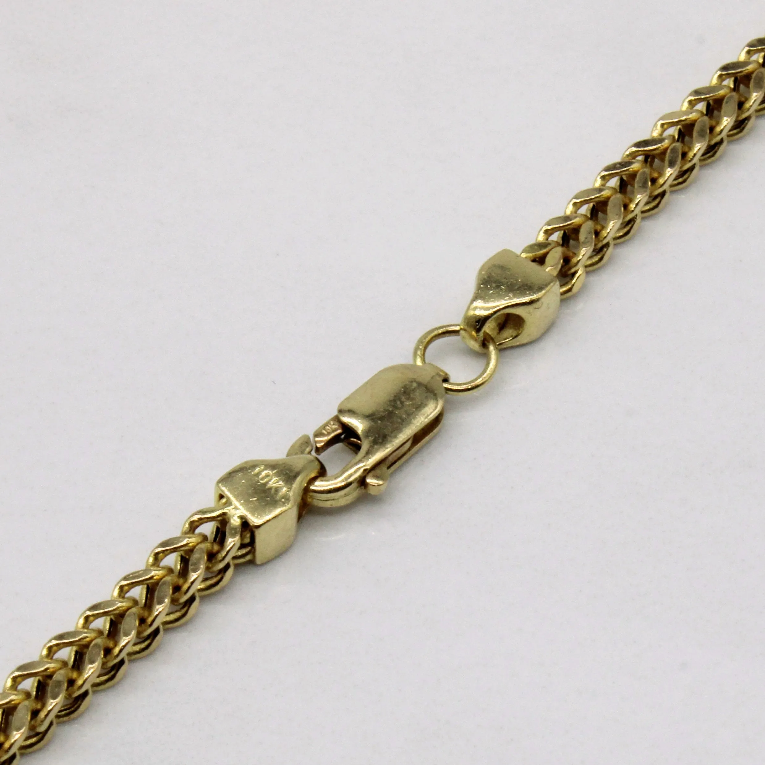 10k Yellow Gold Birdcage Link Chain | 24" |