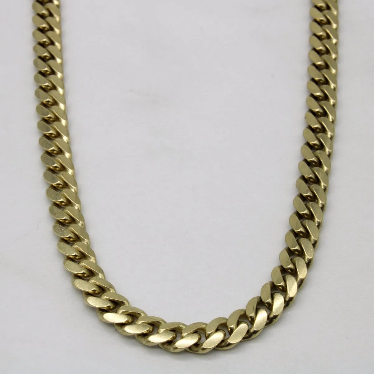 10k Yellow Gold Cuban Chain | 24" |