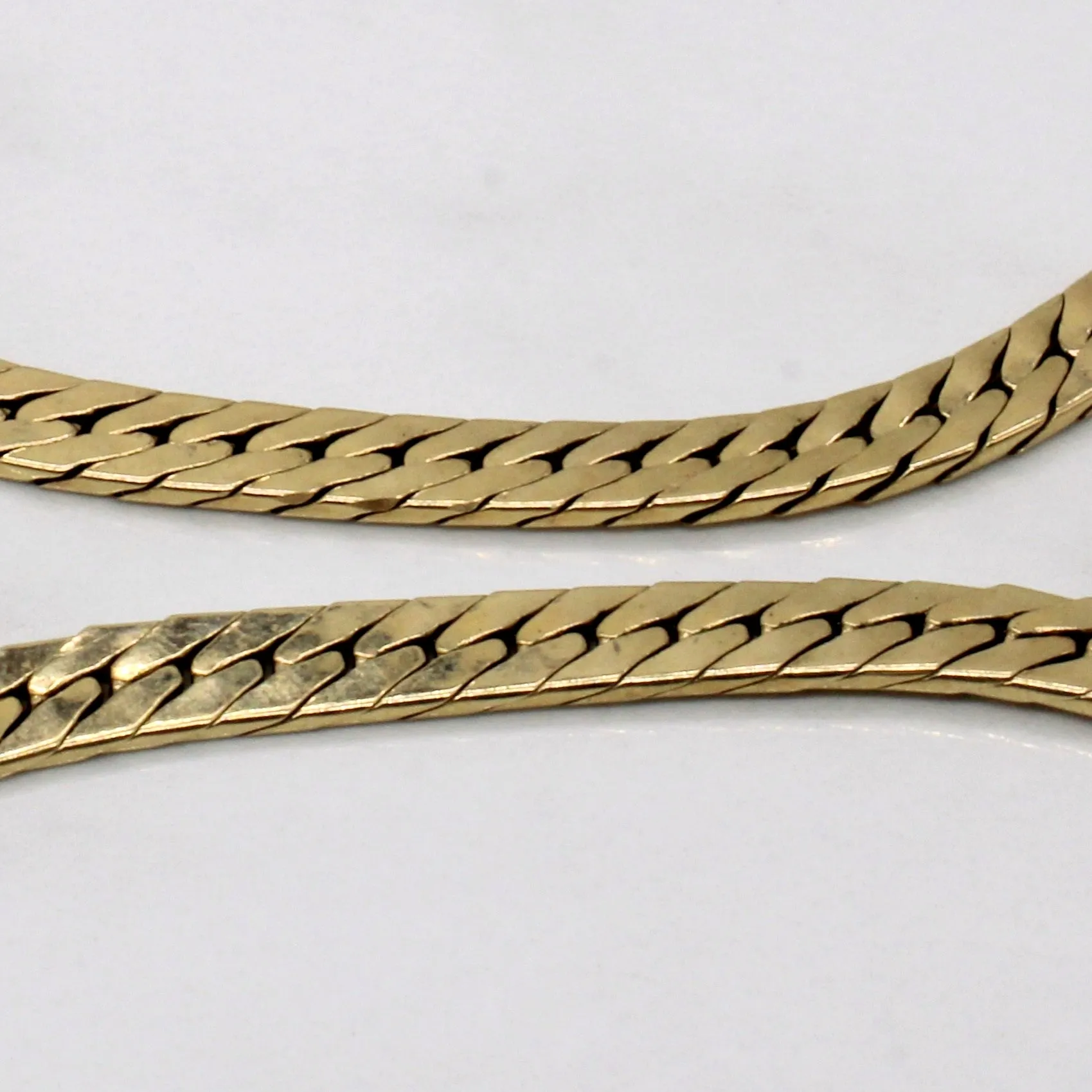 10k Yellow Gold Cuban Link Chain | 19" |