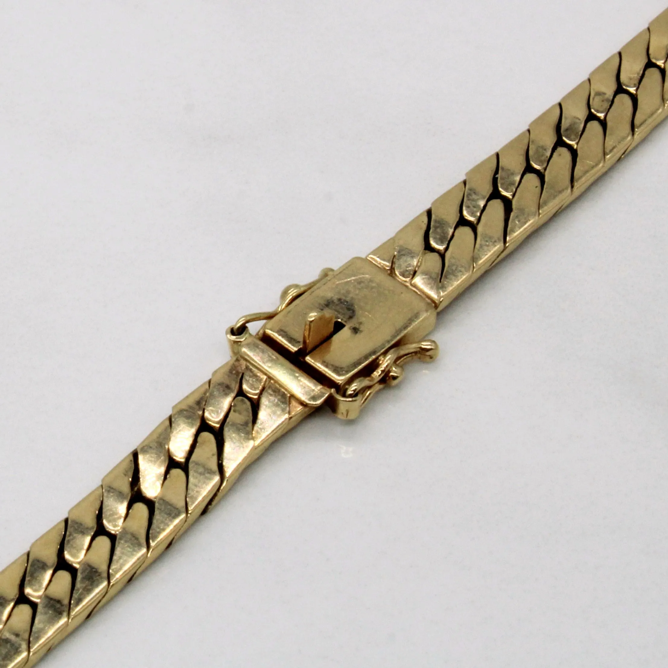 10k Yellow Gold Cuban Link Chain | 19" |