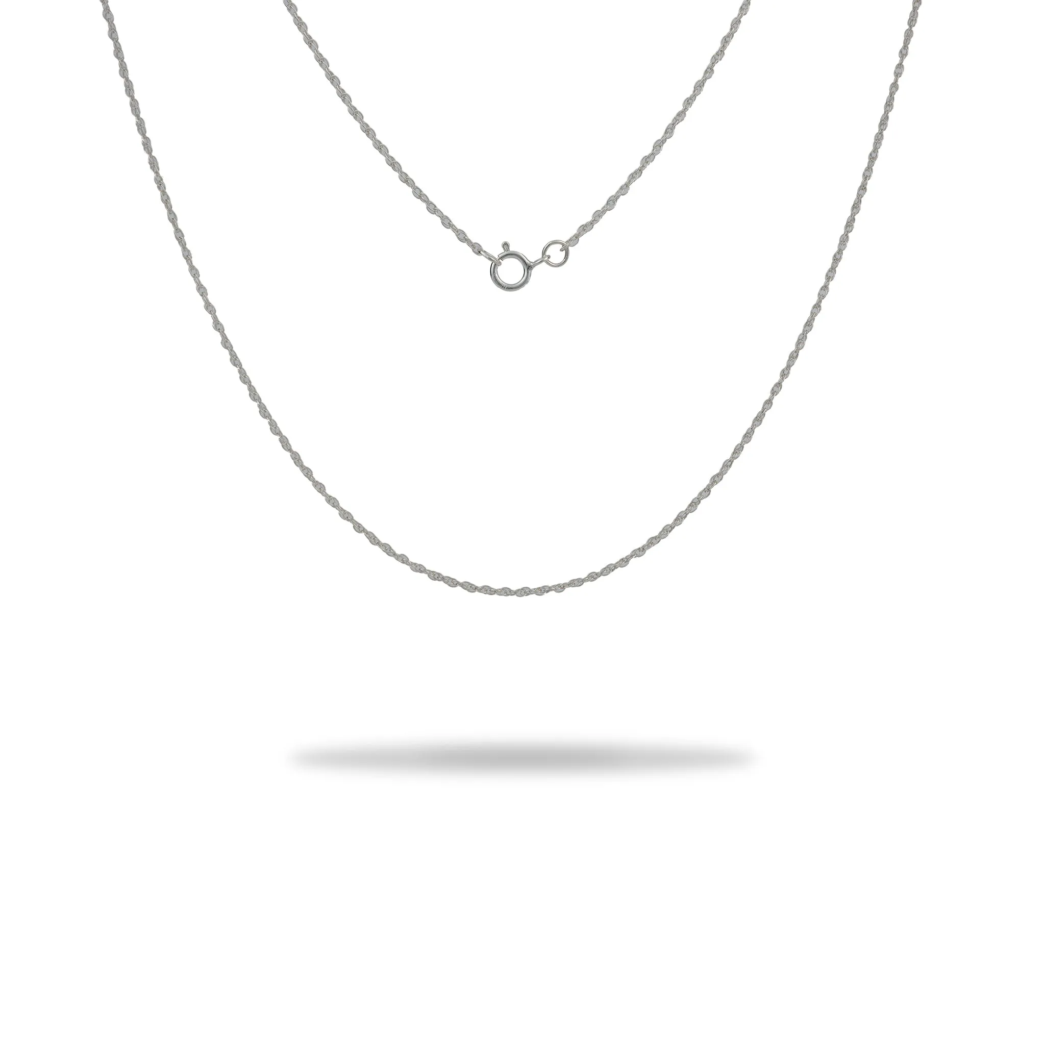 1.5mm Double Rope Chain in Sterling Silver