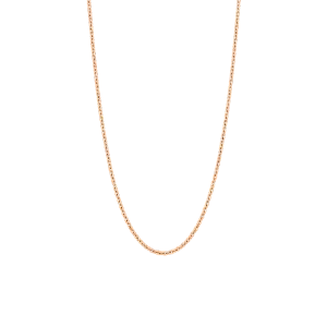 16" necklace in 18K rose gold