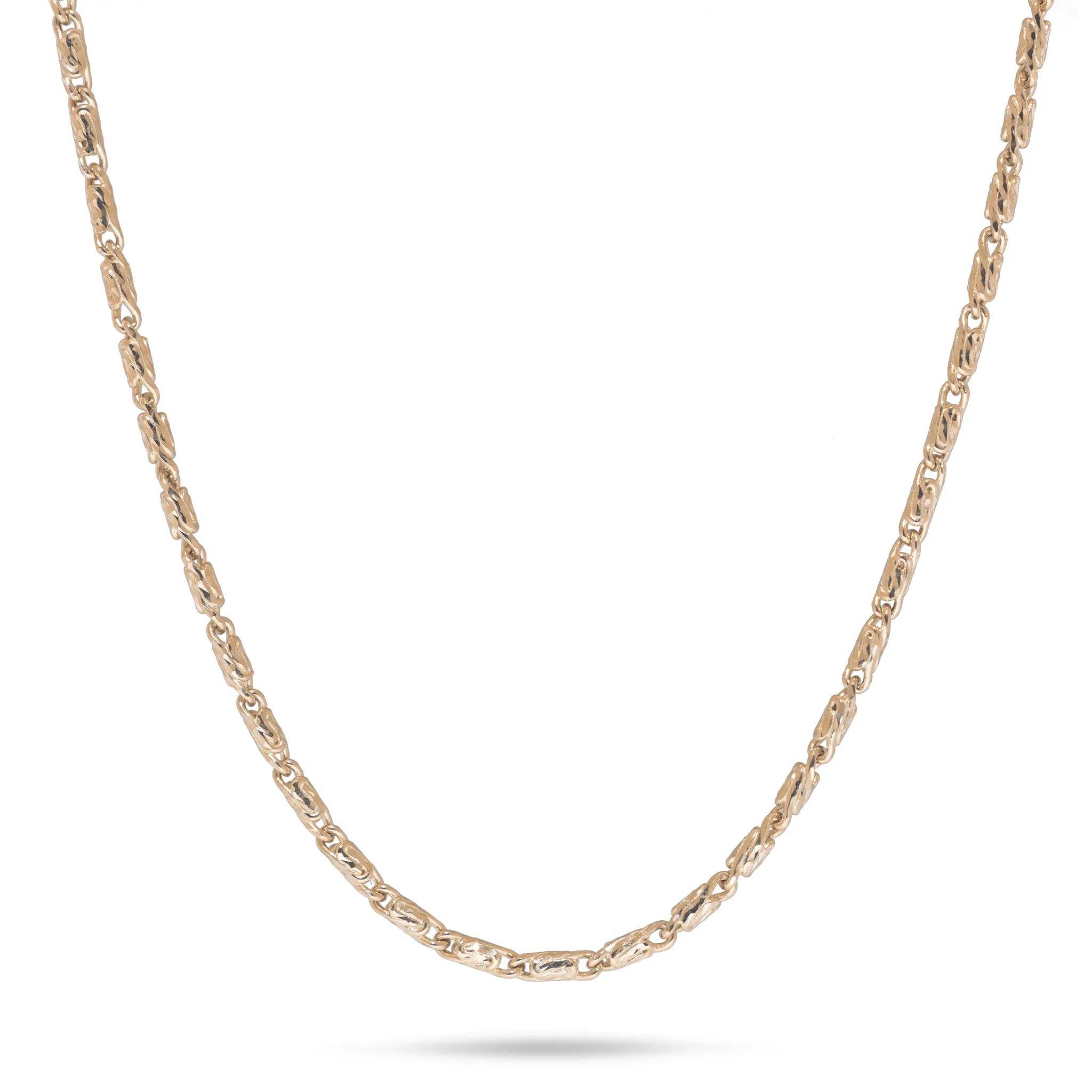 18" 1.4mm Raso Chain in Gold
