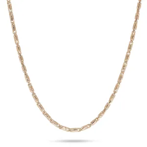 18" 1.4mm Raso Chain in Gold