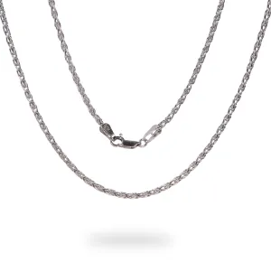 2.5mm Espiga Chain in Sterling Silver