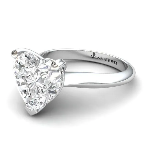 Amorette Heart Shaped Lab Grown Diamond Ring. 2.00ct. Time to Give Your Heart Away !