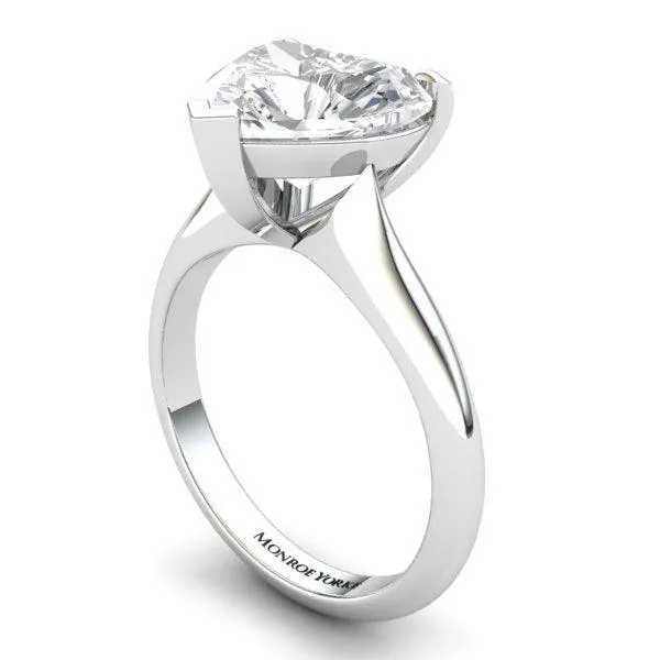 Amorette Heart Shaped Lab Grown Diamond Ring. 2.00ct. Time to Give Your Heart Away !