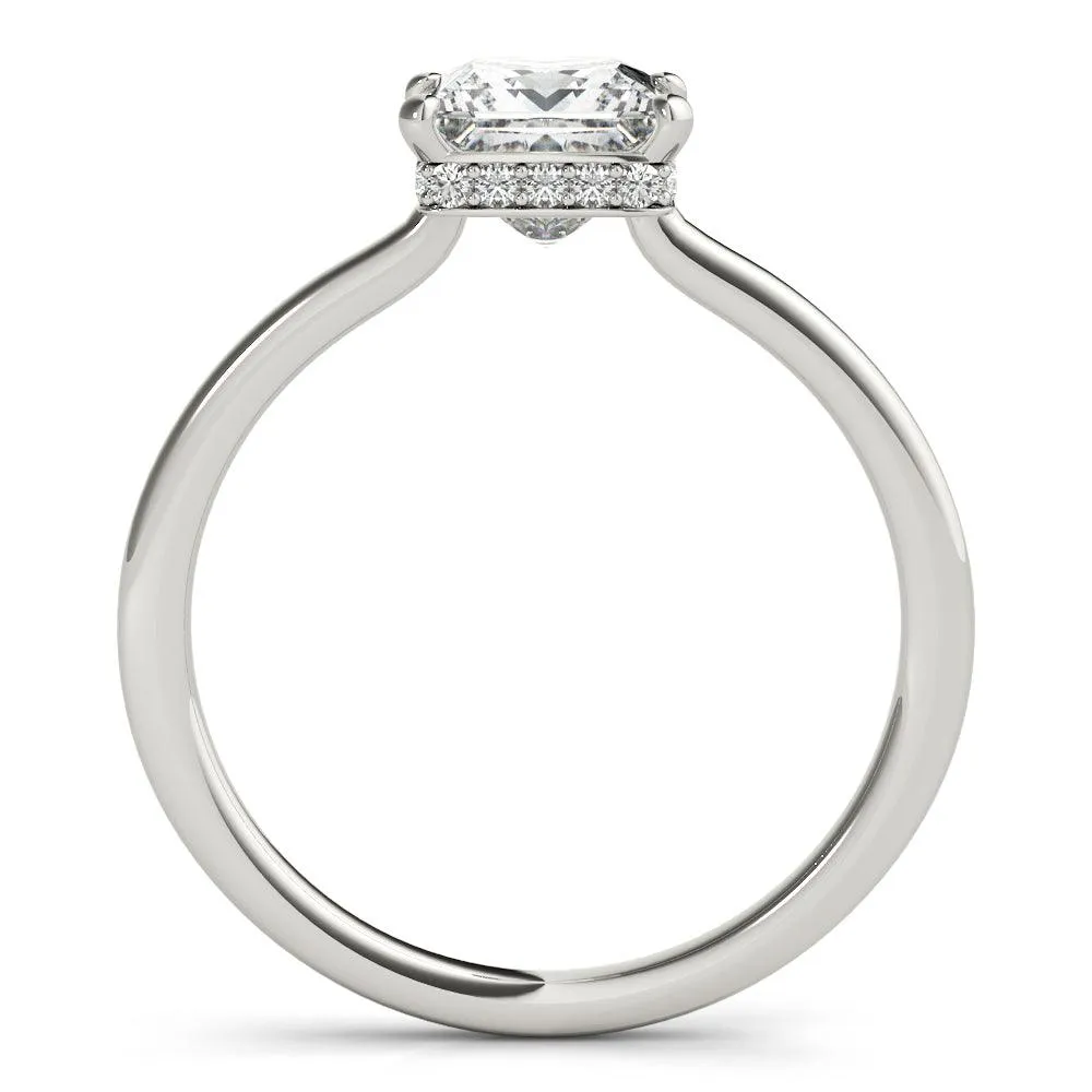 Anny - 2.00 Carat Princess Diamond Engagement Ring - Certified Lab Grown Diamond