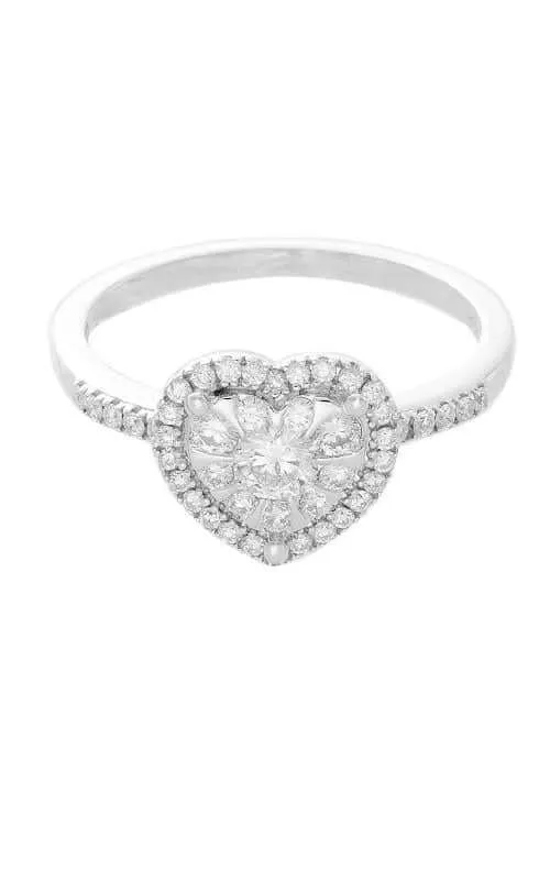 Bandiera Jewellers Heart Shape Diamond Ring 0.50ct.