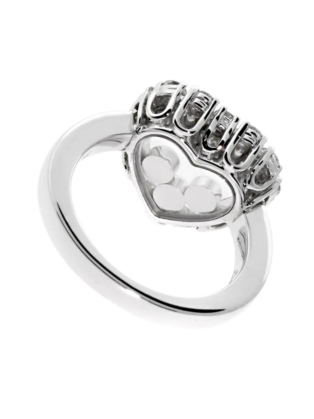 Chopard Happy Diamond Ring in 18k White Gold 826216-1103