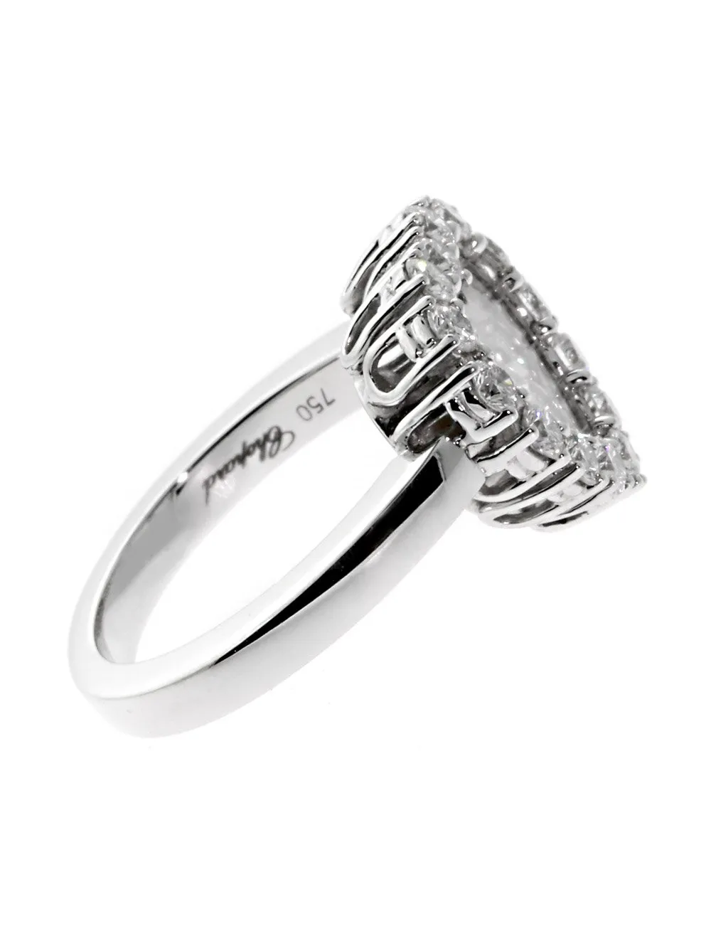Chopard Happy Diamond Ring in 18k White Gold 826216-1103