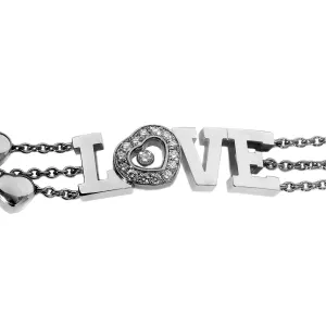 Chopard Happy Diamond White Gold Bracelet