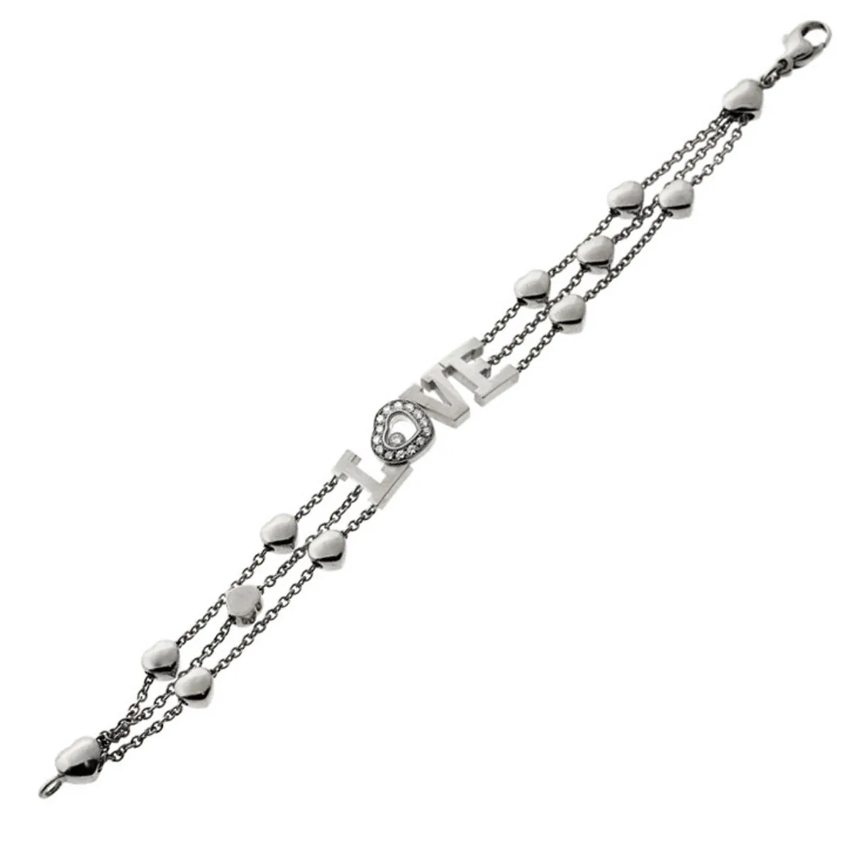 Chopard Happy Diamond White Gold Bracelet