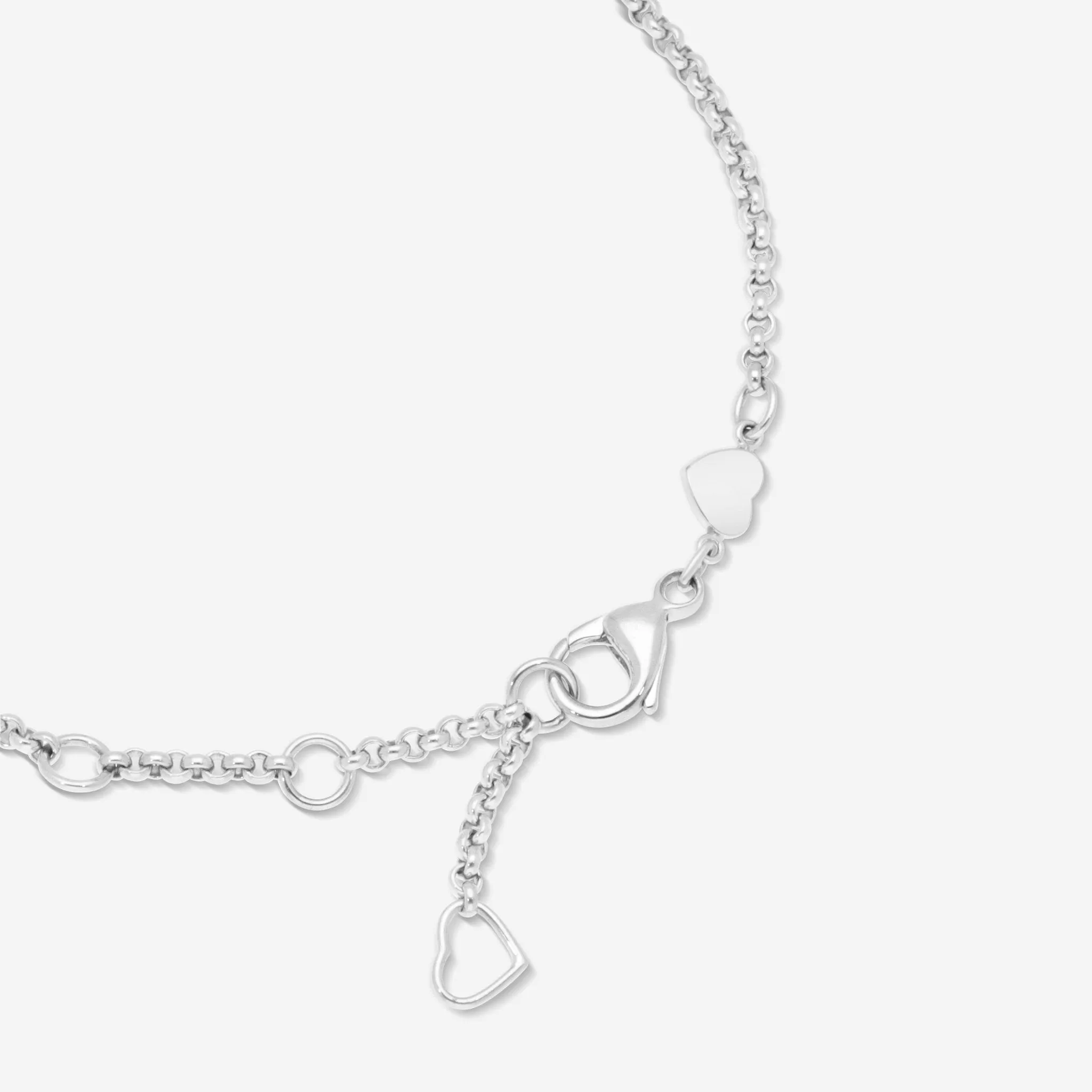 Chopard Happy Diamonds 18K White Gold Diamond Chain Bracelet 859008-1001