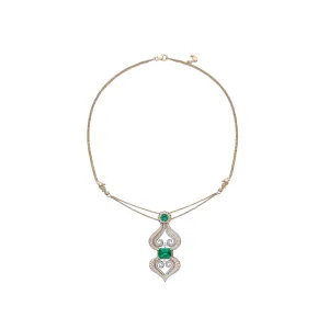Designer Emerald Pendant - 10.52ct TW