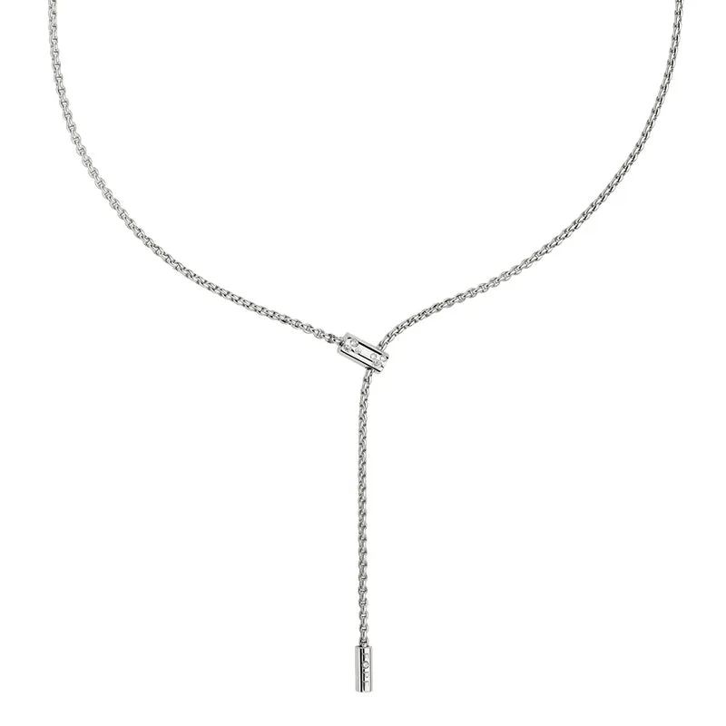 FOPE 'ARIA' 18CT WHITE GOLD DIAMOND NECKLACE
