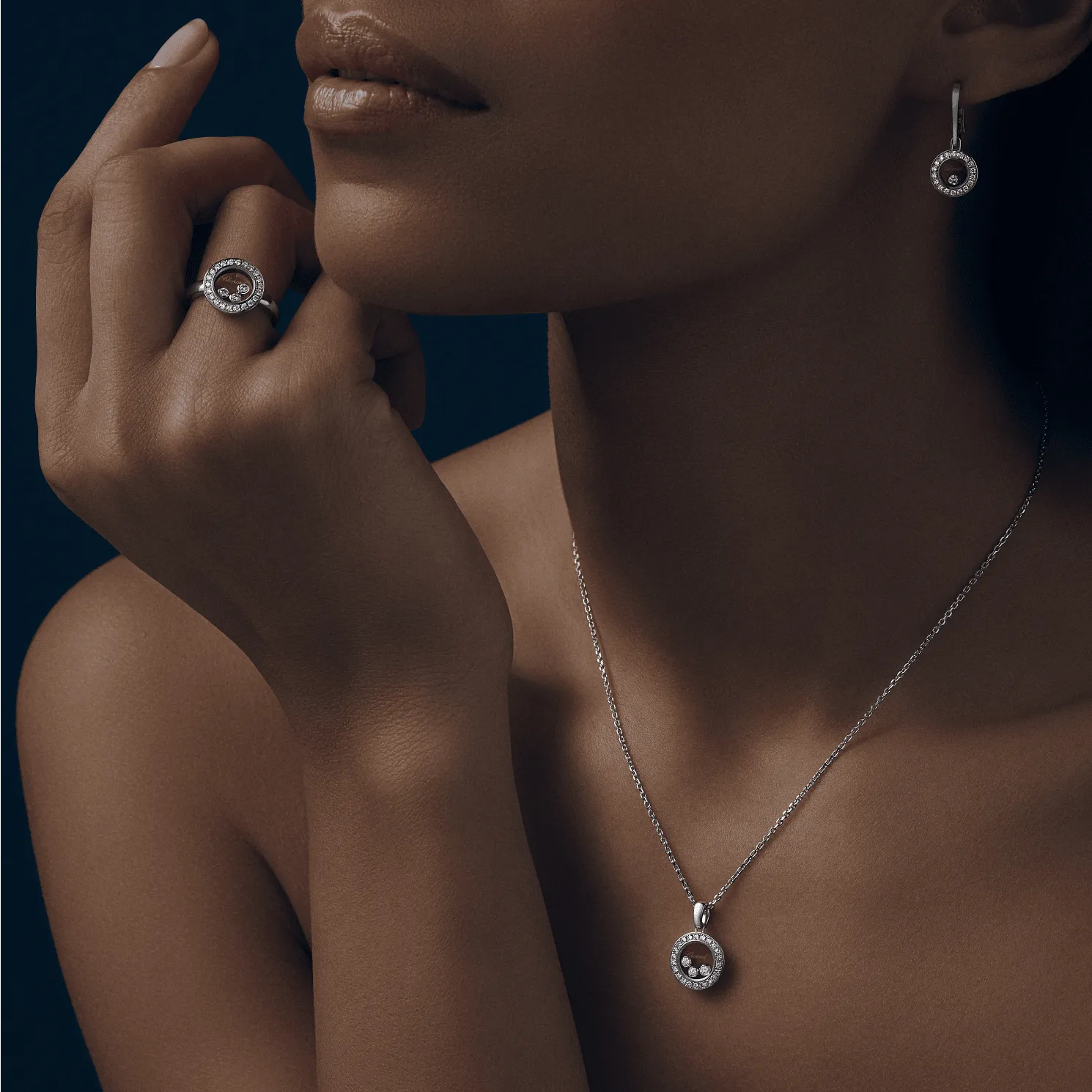 Happy Diamonds Icons Diamond Pendant (available in other metals)