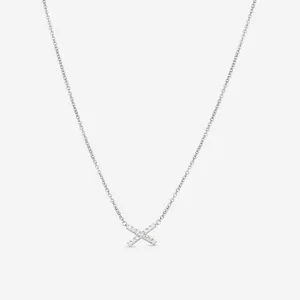 Hearts On Fire Charmed 18K White Gold X Pendant HFPCX00118W