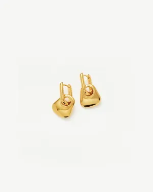 Hera Mini Charm Hoop Earrings
