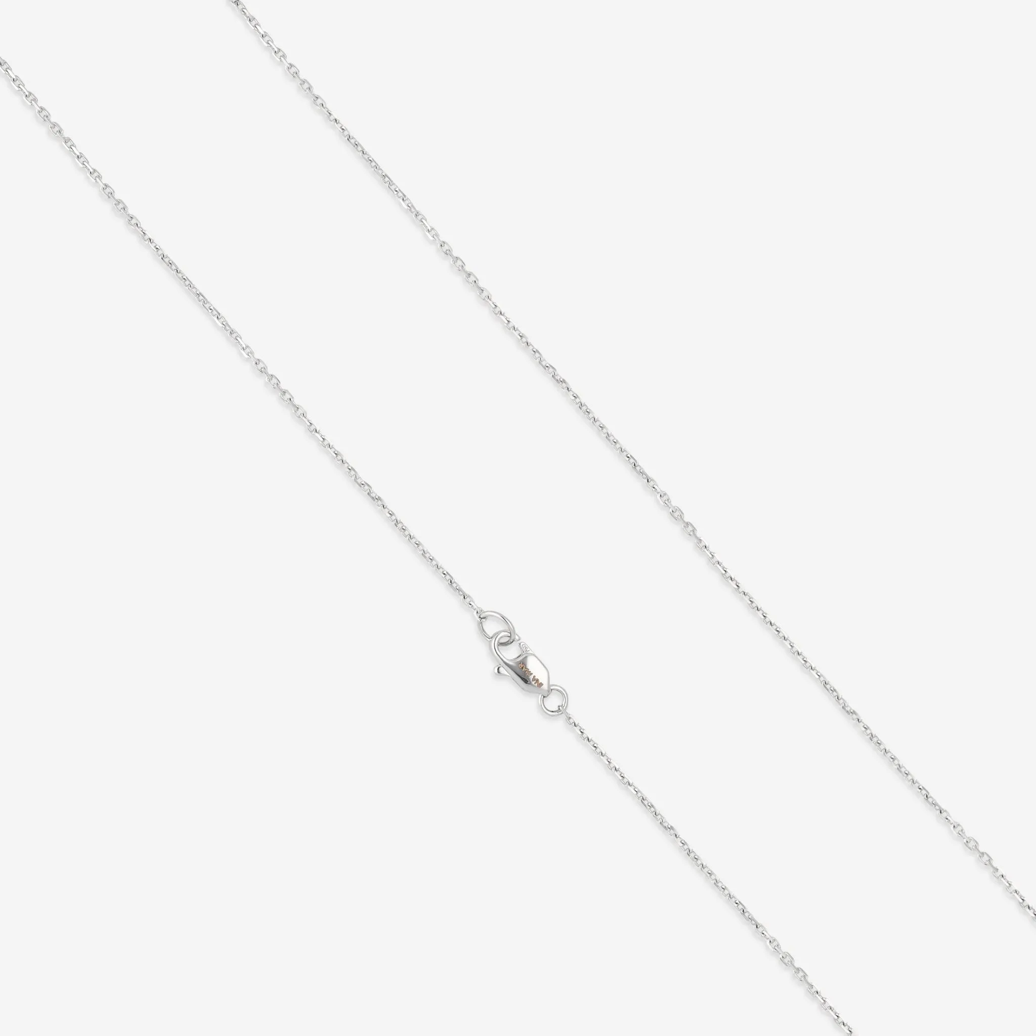 Ina Mar 18K White Gold Diamond 1.00ct. twd Heart Necklace 16" ANK-16867-1