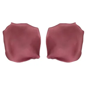 JAR aluminum and 18k yellow gold "Rose petal" earrings