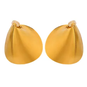 JAR Paris aluminum and 18k yellow gold "Valerie" cone earrings