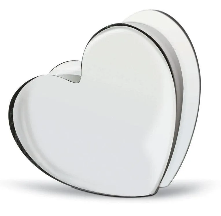 Large Clear Zinzin Heart