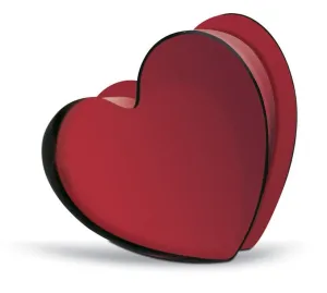 Large Ruby Zinzin Heart