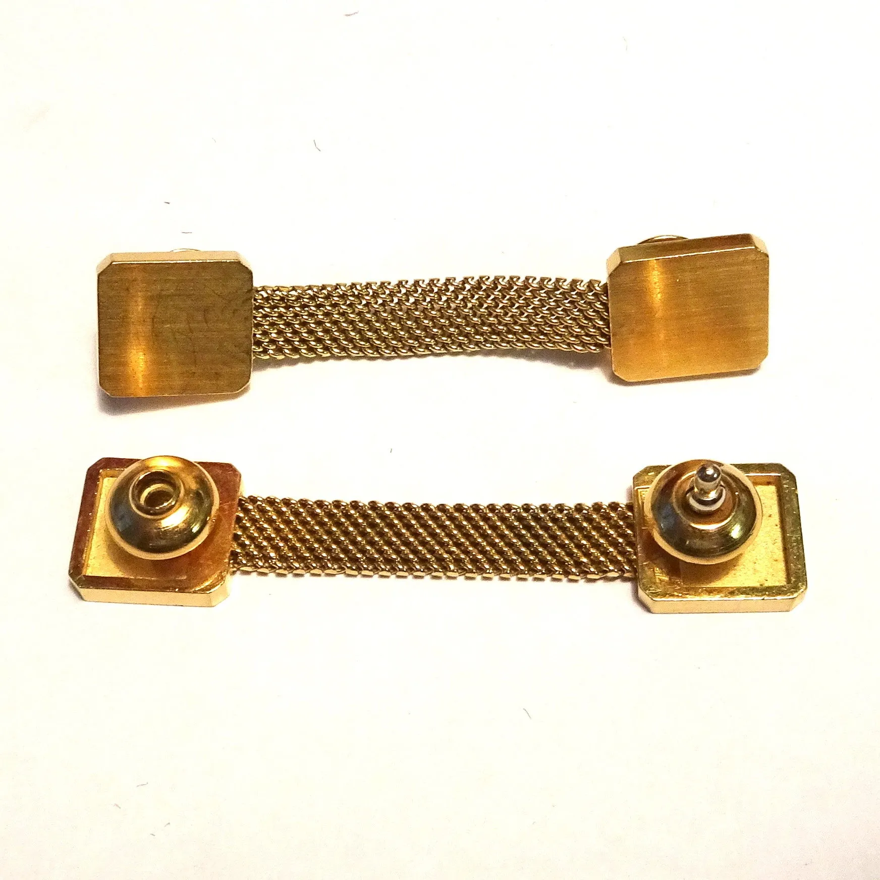 Meister 1960s 18KT Yellow Gold Cufflinks