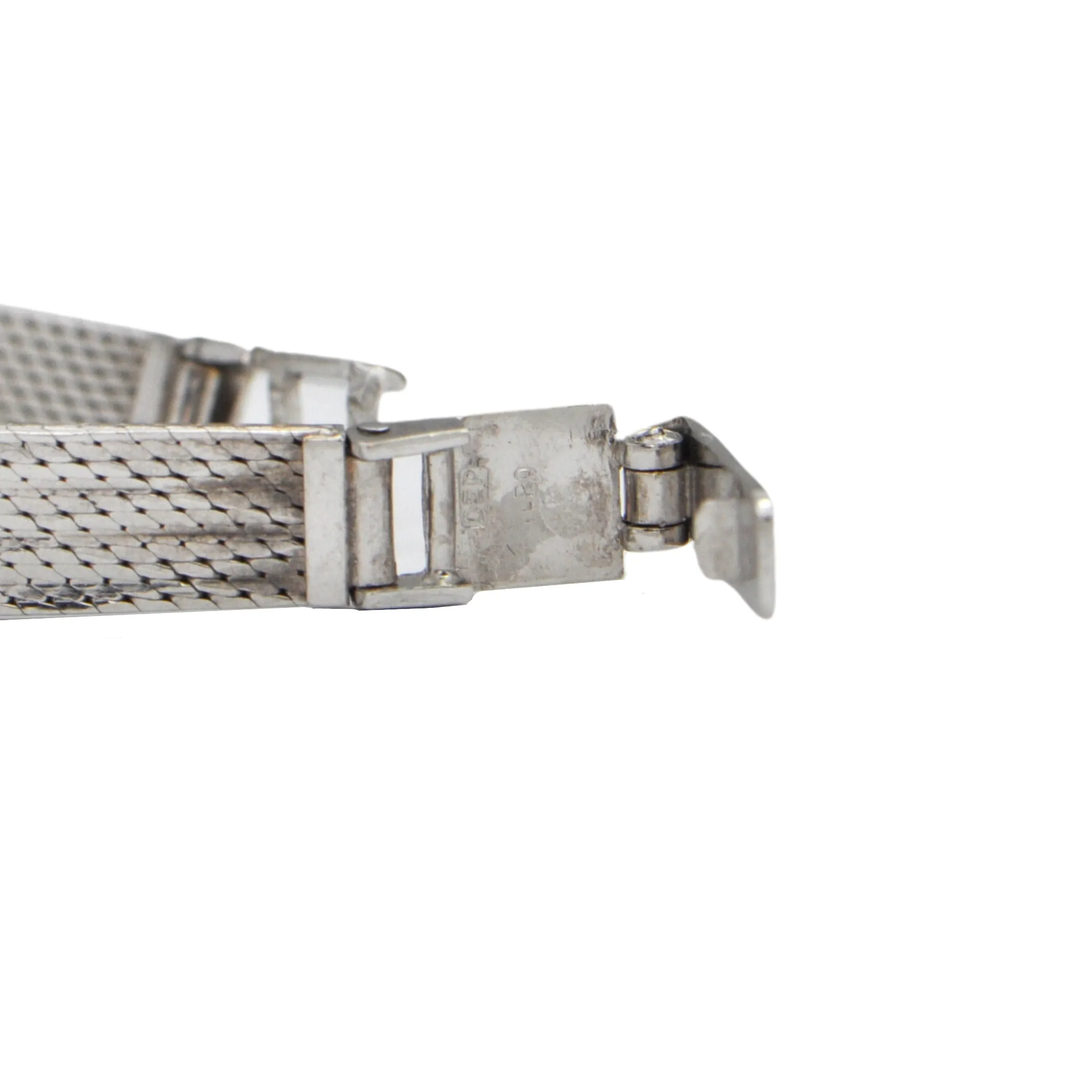 Mid-Century French Ladies Diamond 18K Gold  Dinner Watch - Rolex Movement