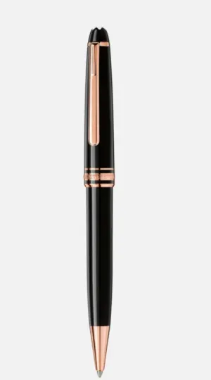 Montblanc-MEISTERSTCK ROSE GOLD-COATED BALLPOINT PEN 132488