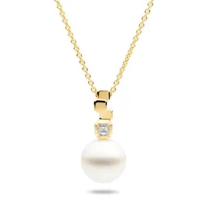 NOUVEAU MERIDIAN PENDANT, YELLOW GOLD