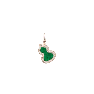 Qeelin Wulu Medium Pendant Jade and Diamonds WUP30ABRGJE